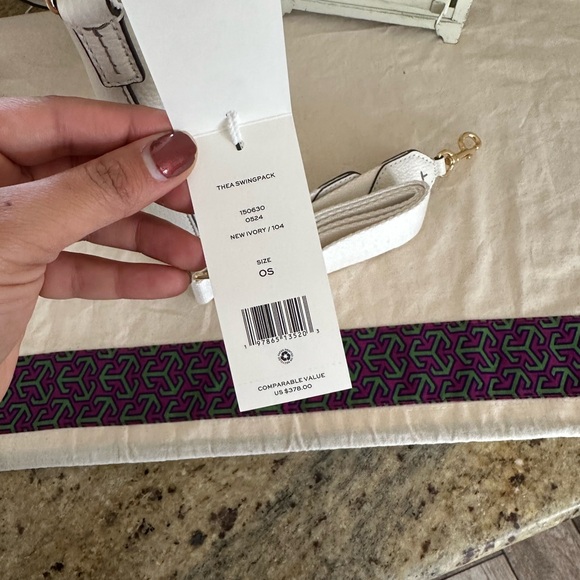 New Tory burch Thea swingpack crossbody/ shoulder bag in new ivory - Picture 6 of 13